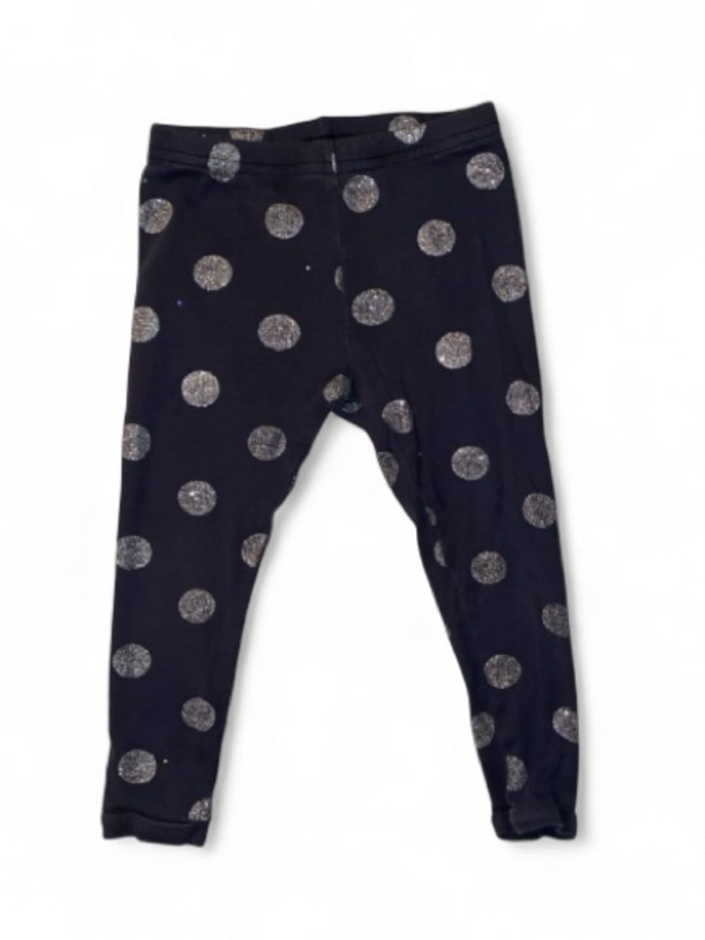 Carter's Orange Cat & Pumpkin Tee with Black Polka Dot Leggings - Picture 5 of 8